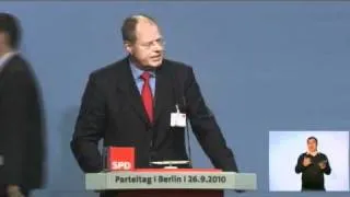 Rede von Peer Steinbrück auf dem Bundesparteitag 2010