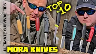 KNIFE QUEST: Top 10 Best MORA Knives for Survival / Bushcraft / Camping / Hunting