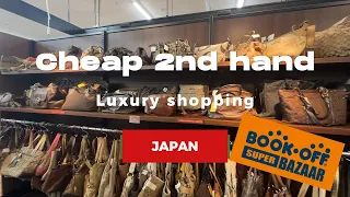 Japan Diaries I Cheap Luxury Shopping in BOOK OFF SUPER BAZAAR  2nd hand store in Japan