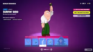 Fortnite Bird Is The Word (Peter Griffin Emote)