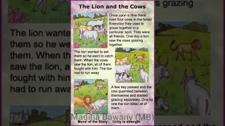 The Lion and The Cows
