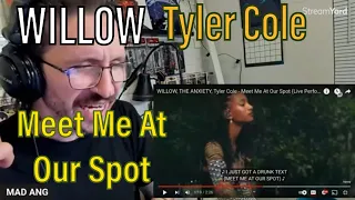 METALHEAD REACTS| WILLOW, THE ANXIETY, Tyler Cole - Meet Me At Our Spot (Live Performance)