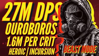 The Division 2 | *27 Million* DPS OUROBOROS BUILD | 1.6M per Crit hit 1688 RPM | Striker dps build