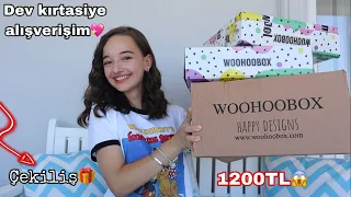 DEV WOOHOOBOX ALIŞVERİŞİM+ÇEKİLİŞ||1200TL🤯