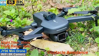 JY06 Obstacle Avoidance 8K Long Range Low Budget Drone – Just Released !