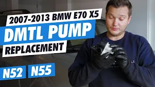 DIY E70 BMW X5 DMTL Pump replacement