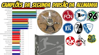 CAMPEÕES DA SEGUNDA DIVISÃO DO CAMPEONATO DA ALEMANHA(1974- 2022)