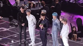 방탄소년단(BTS) 최고앨범상, 본상 수상 대기석-소감 (Speech) 4K 직캠 by 비몽