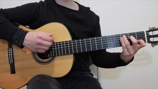 Am7, Fmaj7, C (Strumming)