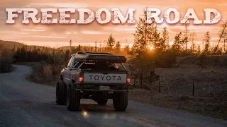 THE FREEDOM ROAD | 86 TOYOTA PICKUP ROCK CRAWLER VS BC'S WILD & REMOTE LANDSCAPES Ep 3