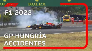 F1 2022 | GP Hungría | Crashes / Accidentes