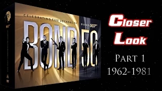 Bond 50 Blu-ray Set Closer Look - Part 1: 1962-1981