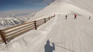 Shimbulak. Kazakhstan. The mountains. Winter. Горнолыжный курорт Чимбулак. Казахстан