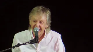 Let Em In Closeup 10 Paul McCartney Freshen Up Tour 7/10/19 SAP Center San Jose