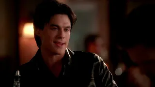 Damon Is Getting Drunk At The Grill - The Vampire Diaries 3x10 Scene