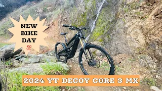 1st Ride (And 1st Crash) With My New YT Decoy Core 3 Mx || Auburn, CA