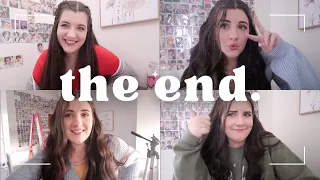 the end | finishing my edits, slowing down, finding a balance