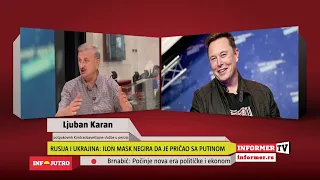 INFO JUTRO - Elon Mask i Putin zajedno razaraju Ukrajince iz svemira!