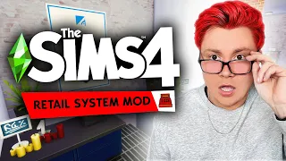 This NEW Retail System Is Literally Perfect For Realistic Gameplay (I Am Obsessed!!!) - Sims 4 Mod