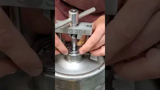 Keg spear removal and reinstall