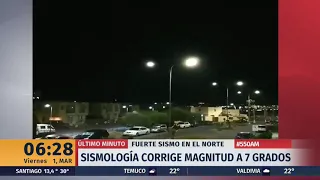 Video muestra momento en que se activaron alarmas evacuación preventiva en Arica