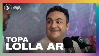 Topa antes de su show en Kidzapalooza | Streaming especial en #LollaAr