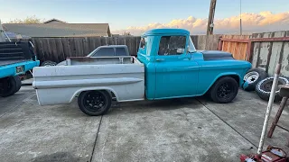 Update on my 2wd 1956 Chevy truck.