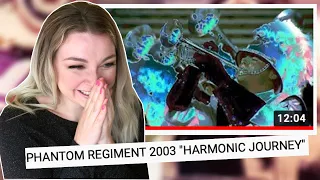 New Zealand Girl Reacts to PHANTOM REGIMENT 2003 | HARMONIC JOURNEY