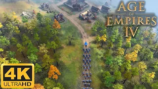 Age Of Empires 4 (Part 10) - The Normans: The Siege Of Rochester (4K 60FPS)