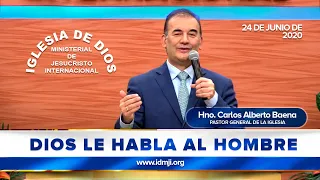 Enseñanza: Dios le habla al hombre, Hno. Carlos Alberto Baena, 24 junio 2020.