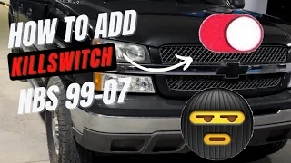 How to install a Killswitch under 20$ on 99-07 NBS Sierra / Silverado ￼