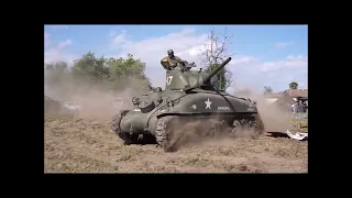 M4 "Sherman" Tank Demo at Planes of Fame - Wings, Tracks and Wheels Event