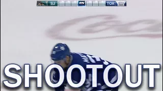 (Full Shootout) San Jose Sharks at Toronto Maple Leafs - 1/04/18