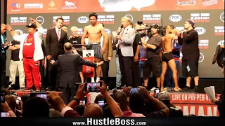 EXCLUSIVE Manny Pacquiao (146.5) vs Keith Thurman (146.5) WEIGH-IN