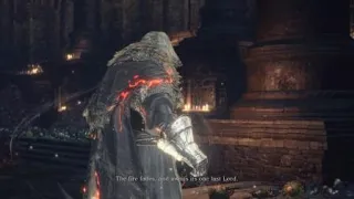 Dark Souls 3 Defeating Yhorm The Giant (NG+ Solo)