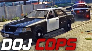 Dept. of Justice Cops #68 - Retired Police Cars (Criminal)