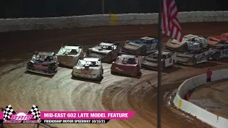 Mid-East 602 Late Model Feature - Friendship Motor Speedway 10/15/21