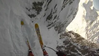 Red Couloir / Červený žľab - steep skiing - The High Tatras