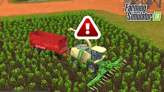 Krone Harvester for Corn Cutting & Loading in biggest tipper Farming Simulator 18 #skullgaming