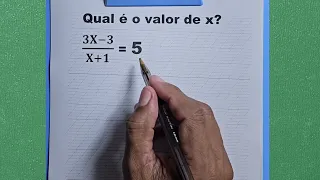 EQUAÇÃO DO PRIMEIRO GRAU COM FRAÇÃO 02