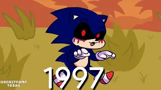 Evolution of Shadow The Hedgehog (1996 - 2029)