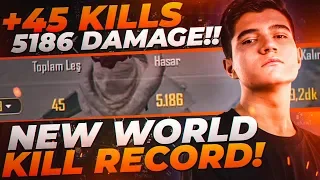 45 KILLS!! | NEW WORLD RECORD IN PUBG MOBILE