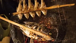 Grilled Mekong River Fish in Laos