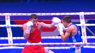 Quarterfinals (75kg) RAIYS Nurkanat (KAZ) vs  CAVALLARO Salvatore (ITA) | AIBA WCHs 2021