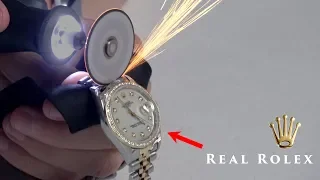 What's inside REAL vs FAKE Rolex?