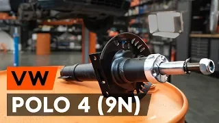 Как заменить стойку амортизатора передней подвески на VW POLO 4 (9N) [TUTORIAL AUTODOC]