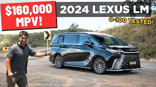 2024 Lexus LM 350h detailed review: 0-100 & POV test drive