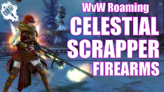 GW2 - WvW Roaming Rifle Celestial Scrapper - Guild Wars 2 Build - Engineer Gameplay End of Dragons