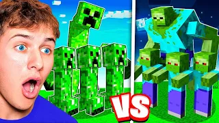 BECKBROS React To MINECRAFT MUTANT CREATURE BATTLES (tournament)