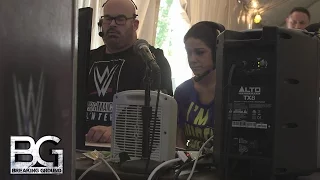 WWE Network: Bayley oversees a match between Eva Marie and Alexa Bliss: WWE Breaking Ground